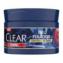 Gel Fixador Capilar Clear Men Controle de Caspa com 300G