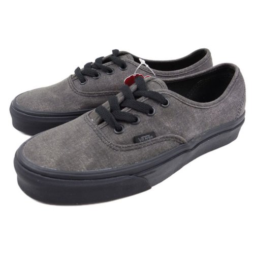 TENIS VANS AUTHENTIC INVERNO 15 WASHED BLACK BLACK 34
