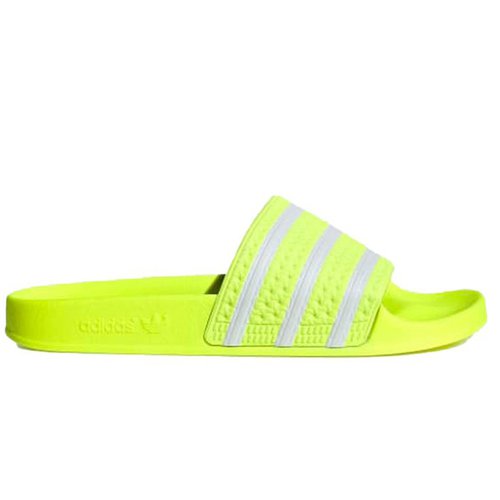 Chinelo adidas verde limao store