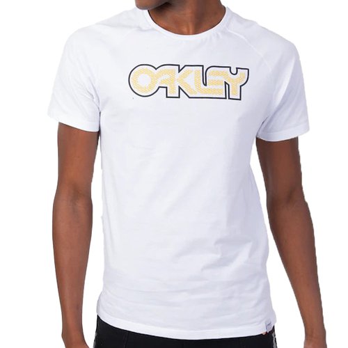 Camiseta Oakley logo branca ⋆ Sanfer Acessórios