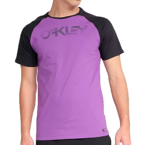Camiseta Oakley O-Bark SS Tee Roxo Claro