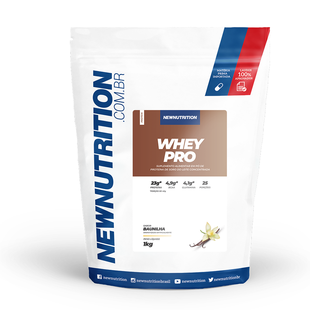 Whey Pro 1Kg (Vários sabores) | NewNutrition