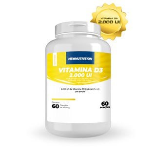 Vitamina D3 2.000UI 60 Cápsulas