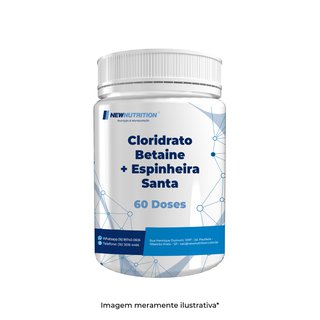 Cloridrato Betaína + Espinheira Santa 60 doses