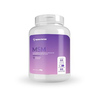 MSM 750mg 60 Cápsulas