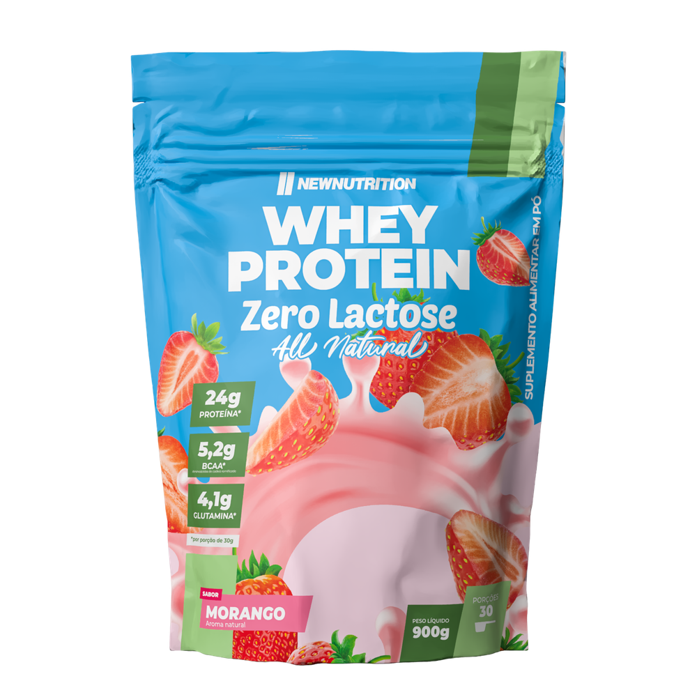 Whey Protein Concentrado Zero Lactose All Natural | NewNutrition
