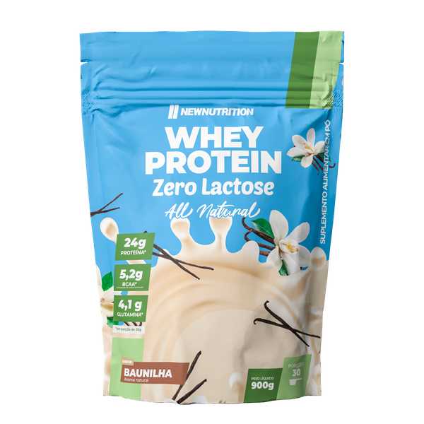 Whey Protein Concentrado Zero Lactose All Natural | NewNutrition