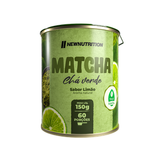 Chá Verde Matcha Limão Adoçado com Stevia 150g