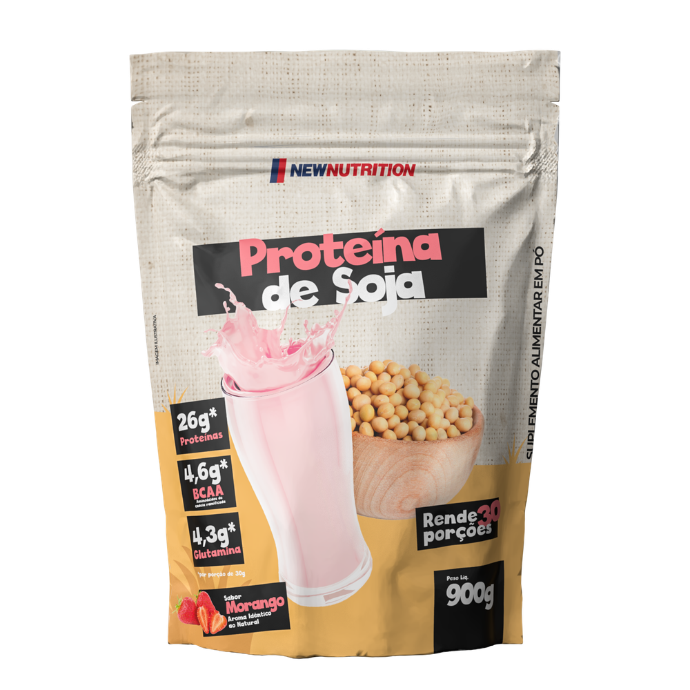 Soy Protein (Proteína isolada da soja) vários sabores NewNutrition