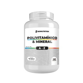 Polivitamínico e Mineral de A-Z 120 Tabletes