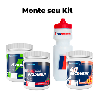 Kit Endurance (Pré + Pós Treino + Isotônico + Squeeze)