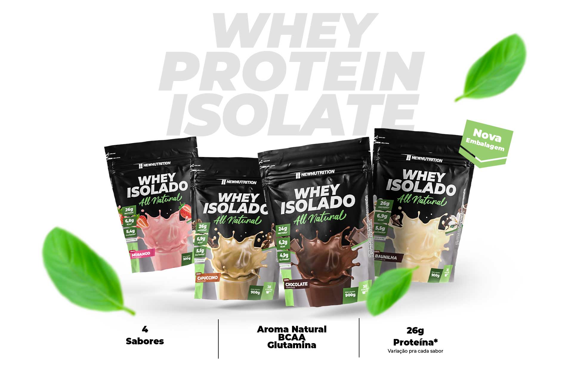 Whey Protein Isolado All Natural