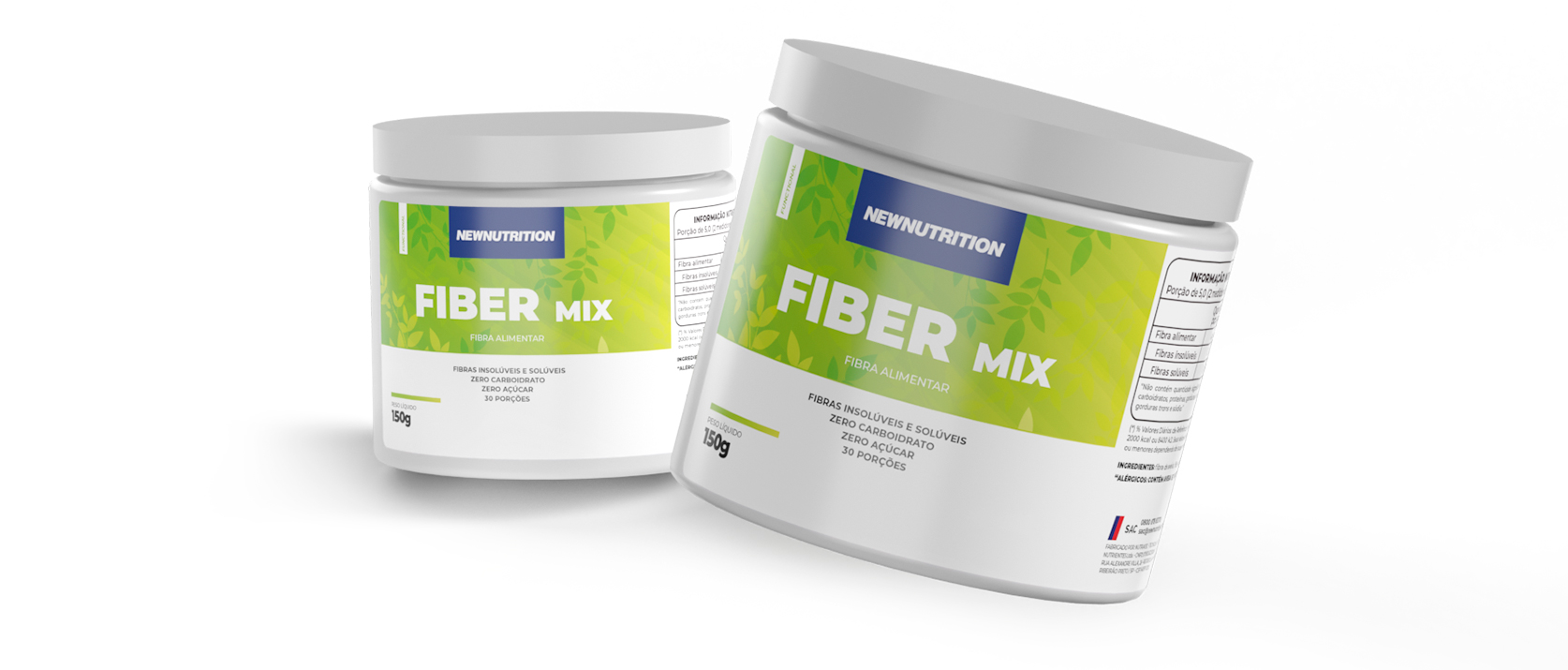 Mix de Fibras Alimentares NewNutrition