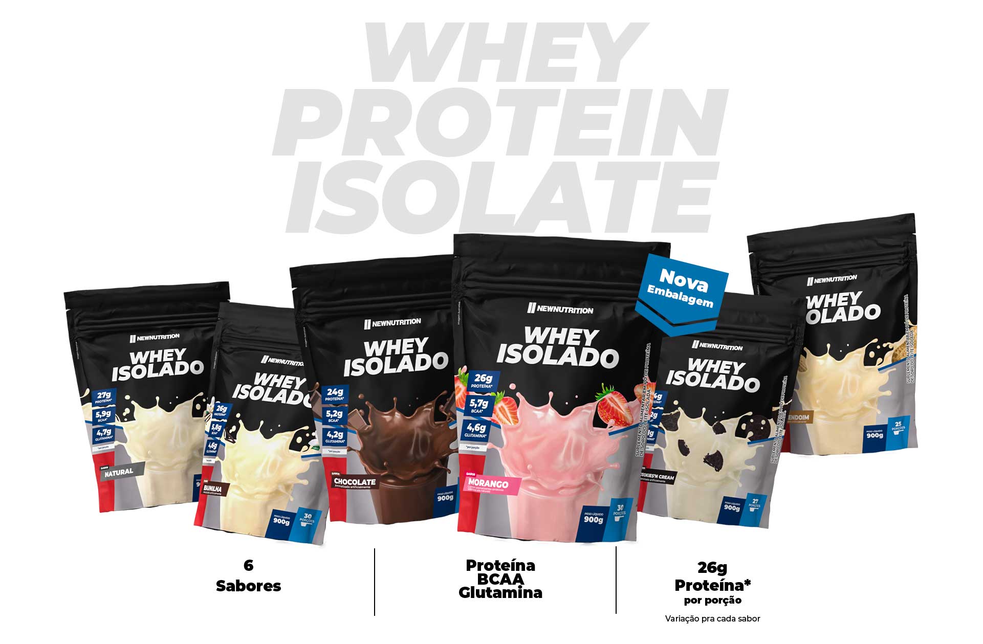 Whey Protein Isolado Para que serve e como tomar NewNutrition