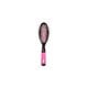 Escova Ricca Oval Pequena Black & Pink - 2408