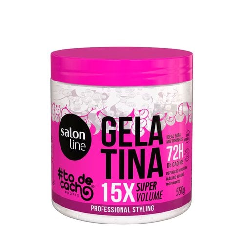Gelatina Salon Line To de Cacho (Vai ter Volume Sim) – 550g