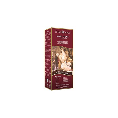 Henna Surya Creme Castanho Escuro