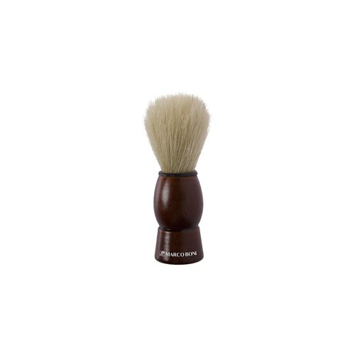 Pincel para Barba Marco Boni Cabo Madeira Grande Mogno 1385b
