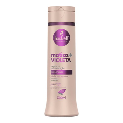 Shampoo Haskell Matiza Mais Violeta - 300ml