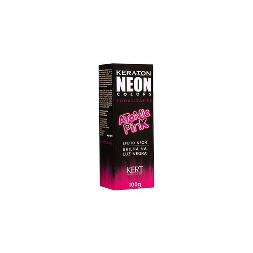 Tonalizante Keraton Hard Color Neon Atomic Pink- 100g