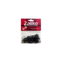 Elástico Silicone Zalike Preto 212 - 100 Unidades