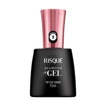 Esmalte Risqué Diamond Gel Top Coat Fixador