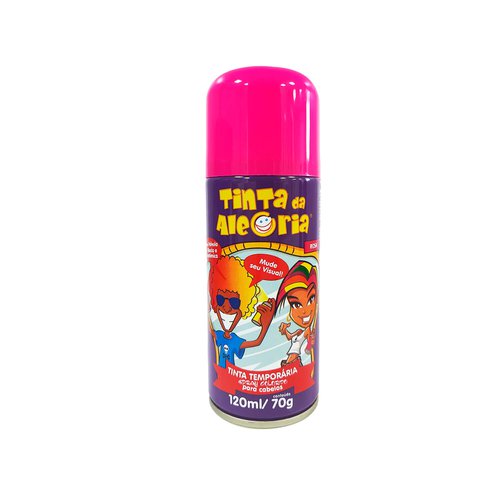 Spray para Cabelo Tinta da Alegria Pink - 120ml