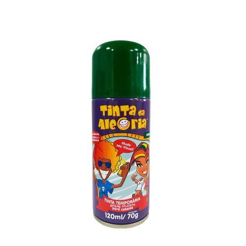 Spray para Cabelo Tinta da Alegria Verde - 120ml