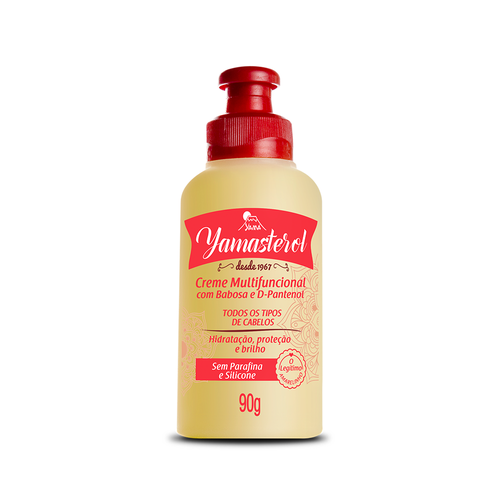 Creme Multifuncional Yamasterol Babosa e D - Pantenol – 90g