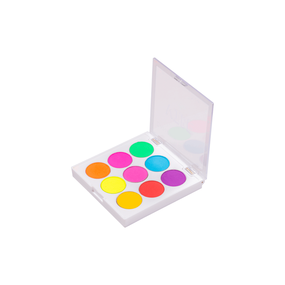 Paleta de Sombra Zanphy Neon Vibe 02 Nova Era Cosméticos Viva a sua beleza