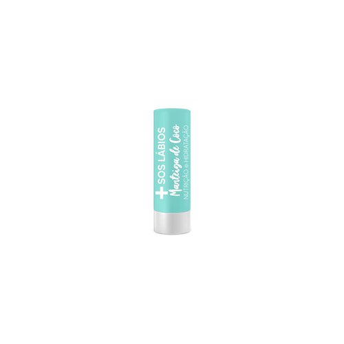 Lip Balm Top Beauty SOS Lábios Manteiga de Coco