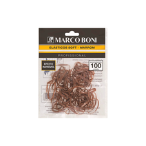 Elástico Marco Boni Soft Marrom 100 unidades Ref:8263