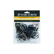 Elástico Marco Boni Soft Preto 100 unidades Ref:8262