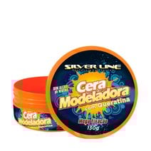 Cera Modeladora Silver Line Modeladora Queratina 130g