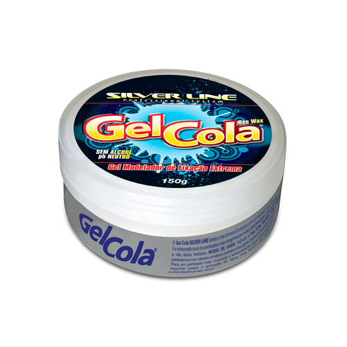 Gel Fixador Silver Line Cola Beeswax – 150g