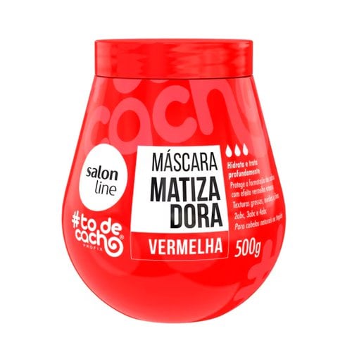 Máscara Salon Line Maionese Matizadora Vermelha - 500g
