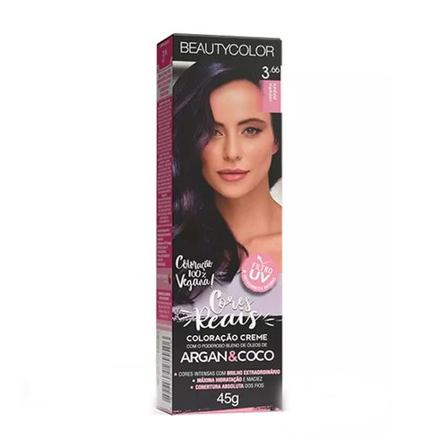 Coloração Beautycolor 3.66 Castanho Púrpura