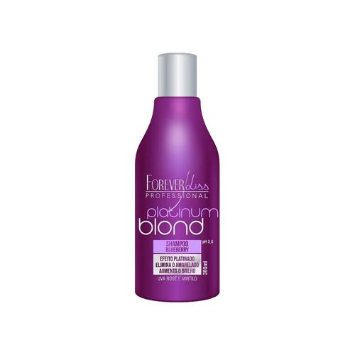 Shampoo Forever Liss Platinum Blond Matizador - 300ml