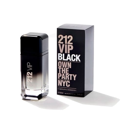 Perfume Masculino Eau de Parfum Carolina Herrera 212 Vip Men Black - 100ml