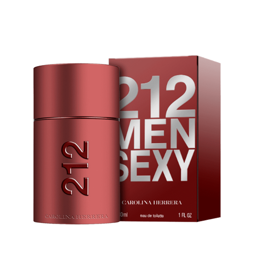 Perfume Masculino Eau de Toilette Carolina Herrera 212 Sexy Men - 30ml