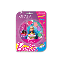 Kit Esmalte Impala Infantil Barbie Extraordinária + Paleta Girls Power