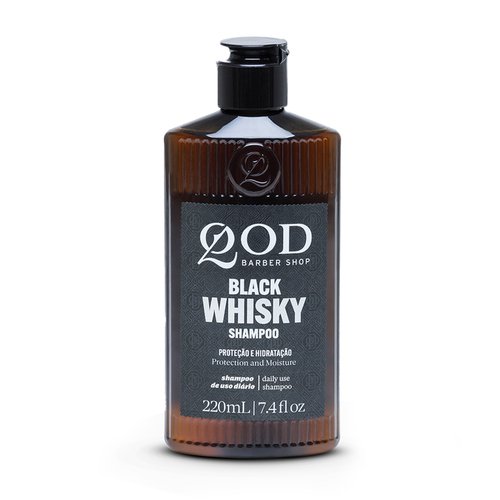 Shampoo QOD Barber Shop Black Collection Whiskey – 220ml