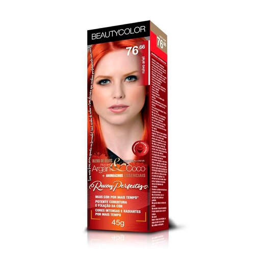 Coloração Beautycolor 76.66 Ruivo Ariel