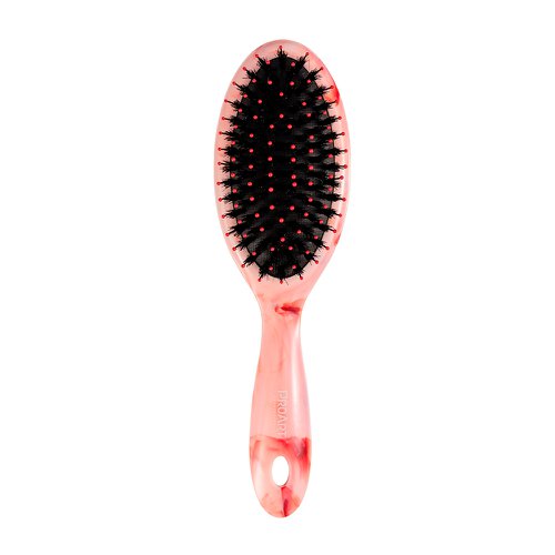 Escova Pro Art Oval Mista Marble Rosa EM04B