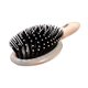 Escova Pro Art Oval Nylon Marble Branca EM06B