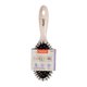 Escova Pro Art Oval Nylon Marble Branca EM06B