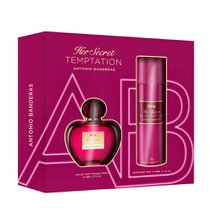 Kit Perfume Feminino Eau de Toilette 80ml + Deosodorante Spray 150ml Antonio Banderas Her Secret Temptation