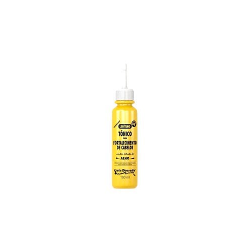 Tônico Gota Dourada Fortalecimento Alho - 100ml