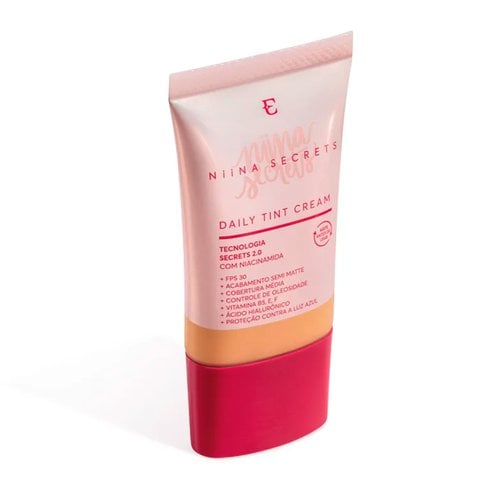 Base Niina Secrets Multifuncional Daily Tint Cream FPS 30 Cor 13