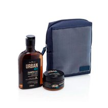 Kit Farmaervas Urban Men Shampoo 240ml + Pomada 50g + Necessaire
